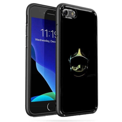 Coque Casque de Pompier iPhone SE 2020 | Housse Silicone | Anti-chocs, Bumper + Verre Trempé , Collection Métier MaCoquePerso