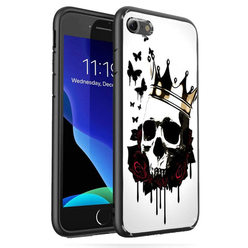 Coque Verre Trempé SE 2020 Skull Rey de la Muerte