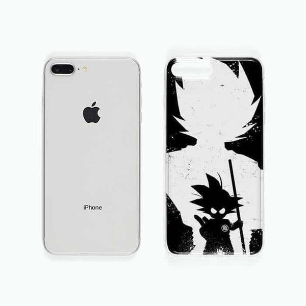 Goku Grandit - Housse iPhone SE 2020 - Vue de Face