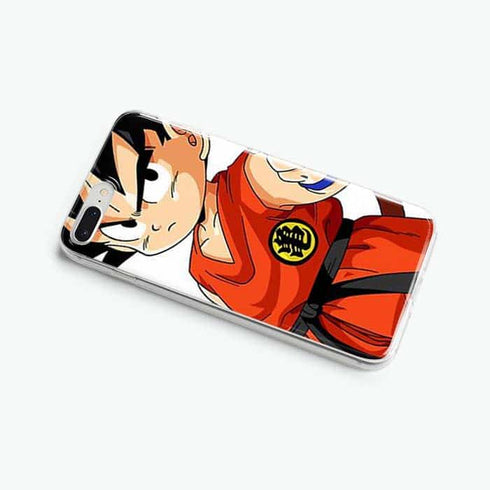 Goku Petit - Protection iPhone SE 2020 - Silicone - De Côté