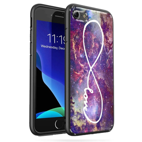 Amor Infiny, Coque de verre trempé iPhone SE 2020