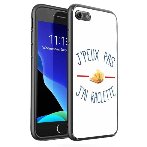 Je peux pax j'ai raclette | Antichocs, Verre Trempé | Où Acheter une Coque iphone se 2020 incassable ? MaCoquePerso