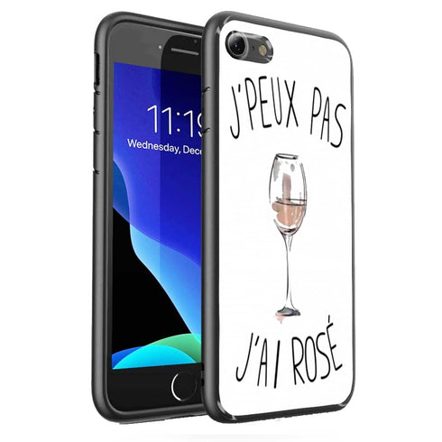 Coque J'peux pas j'ai Rose iPhone SE 2020 | Acheter une Coque iphone se 2020 indestructible ? MaCoquePerso