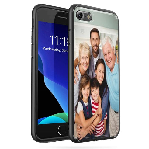 IPHONE SE 2020 | Coque Personnalisable | Housse Apple protection Silicone, TPU, Antichocs | Photo MaCoquePerso