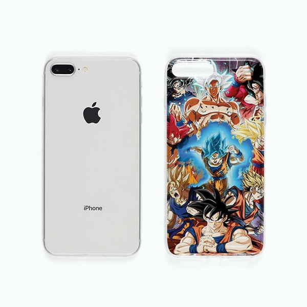 Sangoku Evolution - Coque iPhone SE 2020 - Face Avant