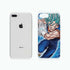 Super Vegeta Bleu - Coque arrière iPhone SE 2020 - Vue de Face