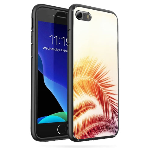 Coque Tropical Dream iPhone SE 2020 | Housse Silicone | Etui Look Albizia MaCoquePerso