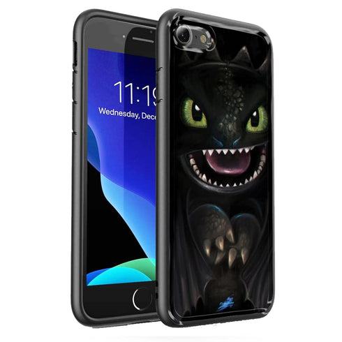 Coque et Verre trempé Night Fury iPhone SE 2020