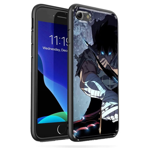 Solo Leveling Jin Woo | Coque iPhone 7 Plus | Tpu Antichocs | Protection Compatible Apple 7 Plus - MaCoquePerso