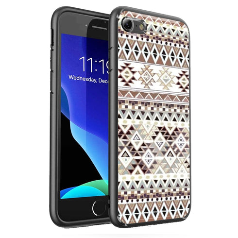 coque iphone se 2020 faconnable Brown Tribal Native