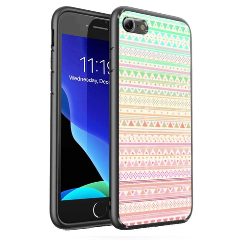 Summer Bandana | Coque iPhone SE 2020 | Housse protection Silicone, Tpu, Antichocs, Verre Trempé | Collection Azteque MaCoquePerso