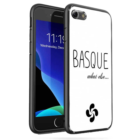 Bumper Tpu Verre Trempé Basque What Else iPhone SE 2020