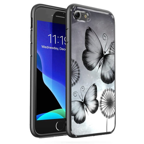 Coque Butterflies Dandelion iPhone SE 2