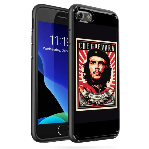 Coque Che Guevara Viva Revolution iPhone SE 2020 | Housse Silicone | Anti-chocs, Bumper + Verre Trempé MaCoquePerso