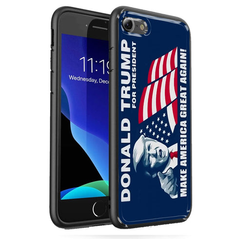 Coque Donald Trump Make America Great Again en Verre Trempé SE 2020