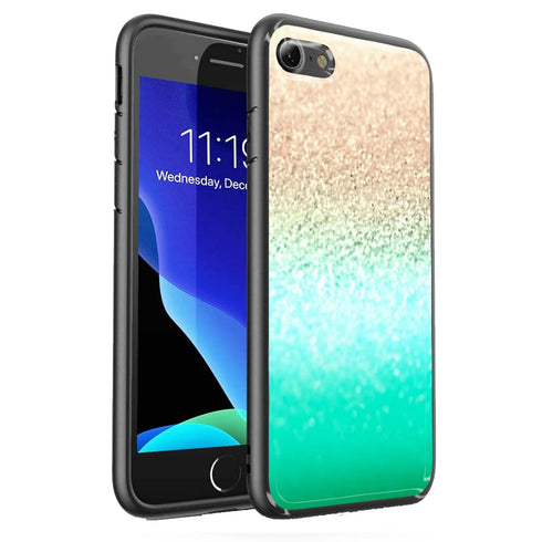 Coque NYC Aqua Gold's iPhone SE 2020 MaCoquePerso