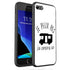 Coque fun je peux pas j'ai camping car iPhone SE 2020 en verre trempé