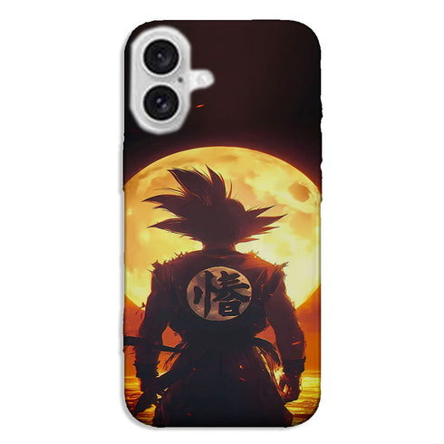 cadeau manga personnalisé pas cher pour iPhone, design Sangoku Silhouette