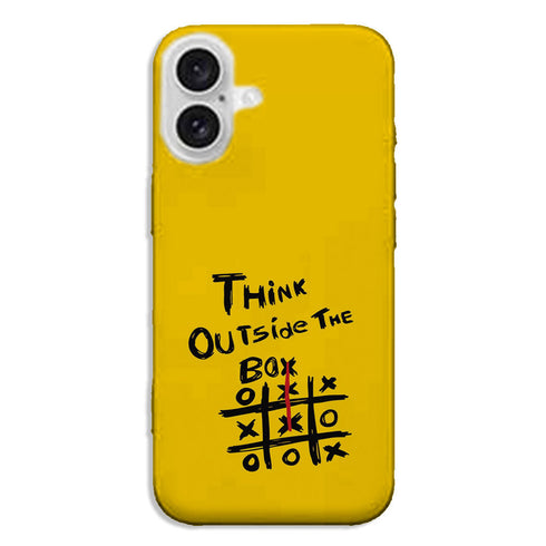 Coque iPhone Think Outside the Box