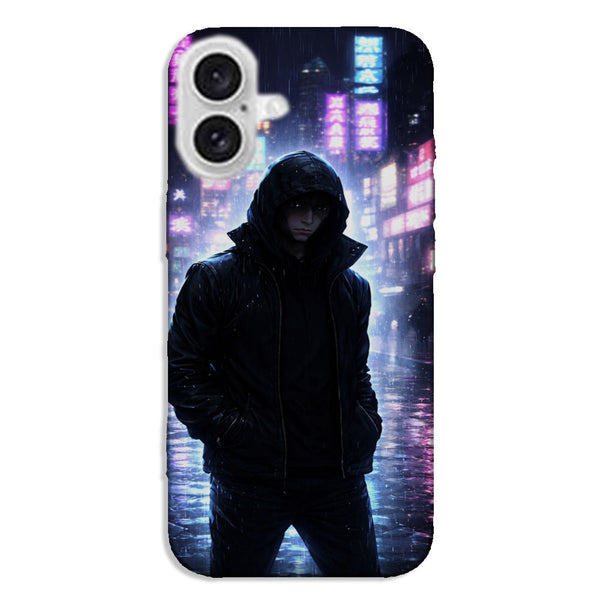 Ville sous la pluie | Coque iPhone