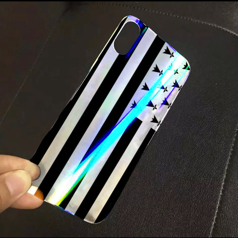 Drapeau Bretagne - Coque iPhone X en Plexi