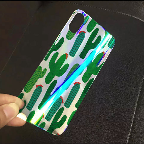 Cactus - Coque iPhone X anti chocs Plexi Glass