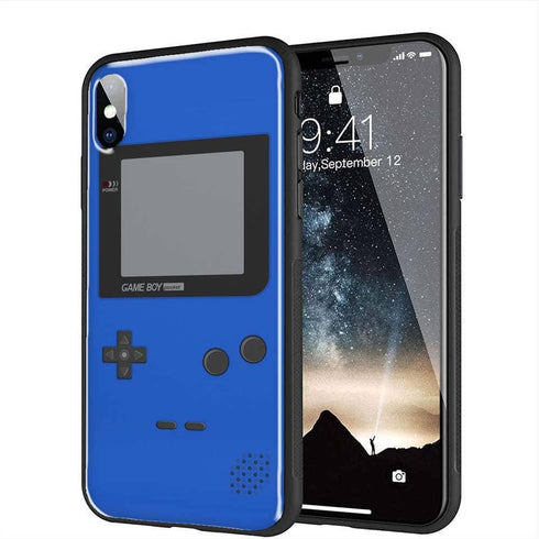 Coque iPhone X Game Boy en Verre Trempé