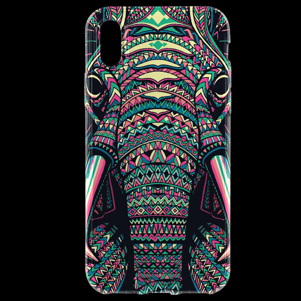 Elephant Azteque - Coque iPhone XR