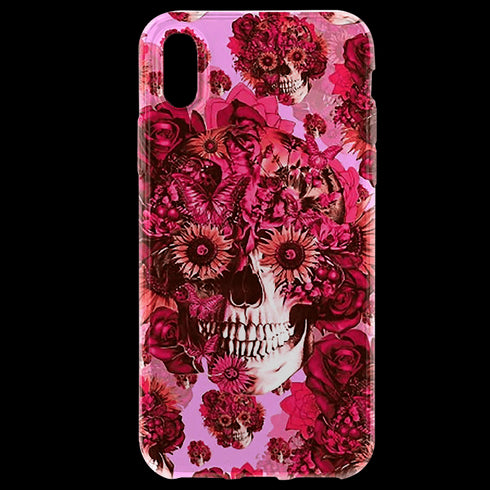 Girly Skull - Coque iPhone XR