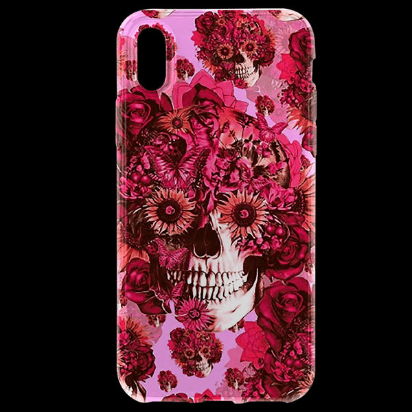 Girly Skull - Coque iPhone XR