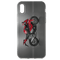 Coque iPhone XR Moto de Couleur Rouge