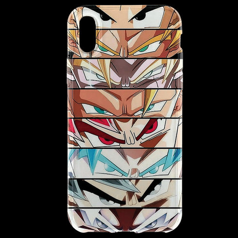 Achetez la Coque de portable pas chere iPhone XR Regards Sangoku