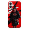Coque iPhone iTachi Corbeau illusion - MaCoquePerso