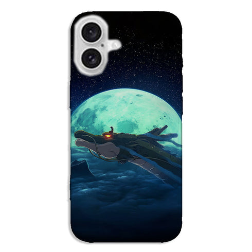 Coque iphone manga personnalisée pour les filles, design Shenron ciel étoilé