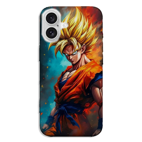 Coque iPhone Super Saiyan infini