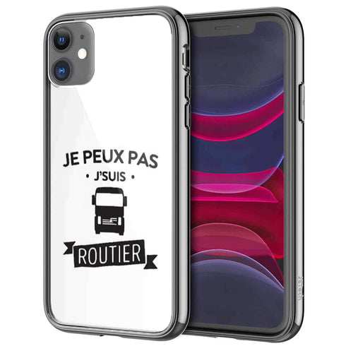 Coque Je Peux pas je Suis Routier pour iPhone, Samsung, Huawei