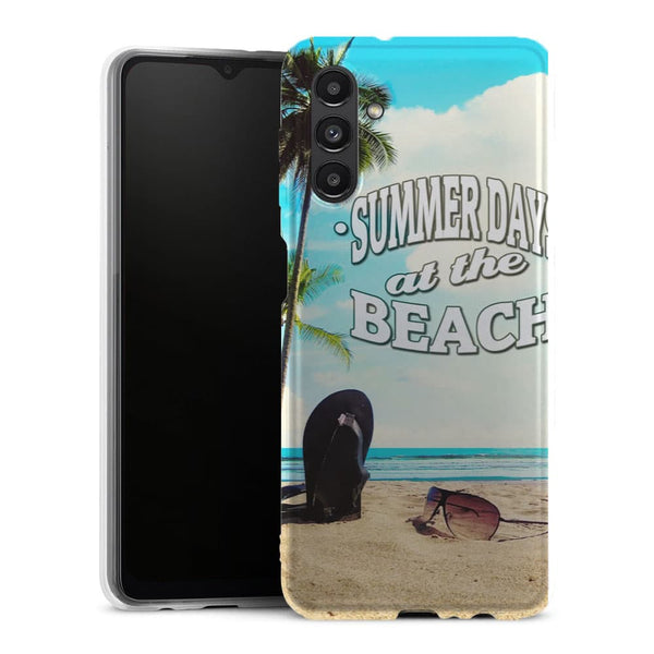 Coque made in france Samsung Galaxy A13 5G Summer Days - MaCoquePerso - Collection Nature et fleurs