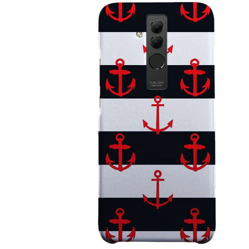 Coque Mariniere Blanc / Bleu Marine pour téléphone portable | Silicone | Verre Trempé MaCoquePerso