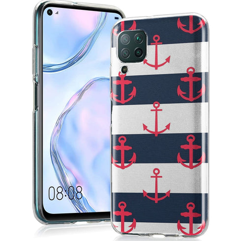 Marine | Coque iPhone se 2020 bumper Mariniere Bleu Blanc | Silicone, Tpu, Antichocs MaCoquePerso