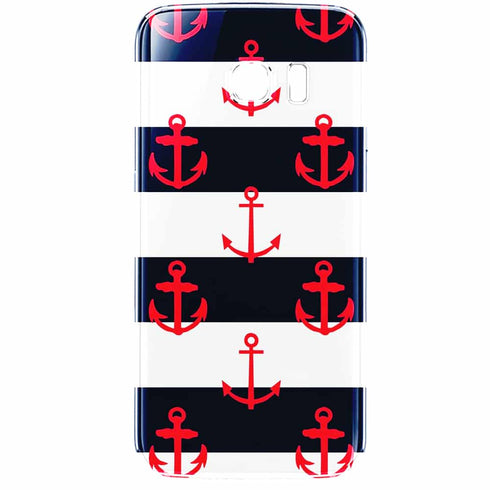 Marine | Coque iPhone se 2020 bumper Mariniere Bleu Blanc | Silicone, Tpu, Antichocs MaCoquePerso