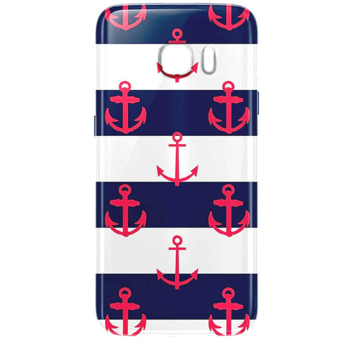 Marine | Coque Samsung S9 Marinière Bleu Blanc | Silicone, Tpu, Antichocs | Galaxy S9 Plus MaCoquePerso