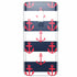 Coque Mariniere Blanc / Bleu Marine pour téléphone portable | Silicone | Verre Trempé MaCoquePerso