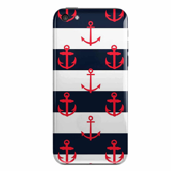 Mariniere Bleu Blanc, Coque de iPhone 5c en Silicone