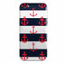 Mariniere Bleu Blanc, Coque de iPhone 5c en Silicone