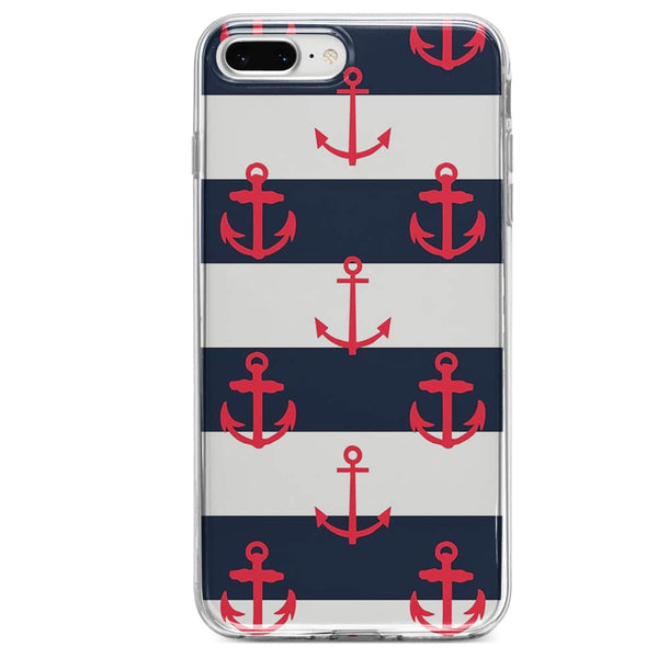 Coque iPhone se 2020 bumper Mariniere Bleu