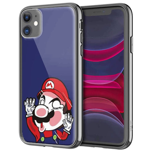 Coque Plumber Stuck Between The Glass pour téléphones Apple iPhone, Samsung, Huawei
