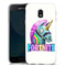 coque portable originale Licorne Fortnite pour Samsung Galaxy J3 2017