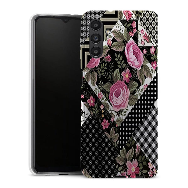 Coque résistante Samsung Galaxy A13 5G Patchwork Floral - MaCoquePerso
