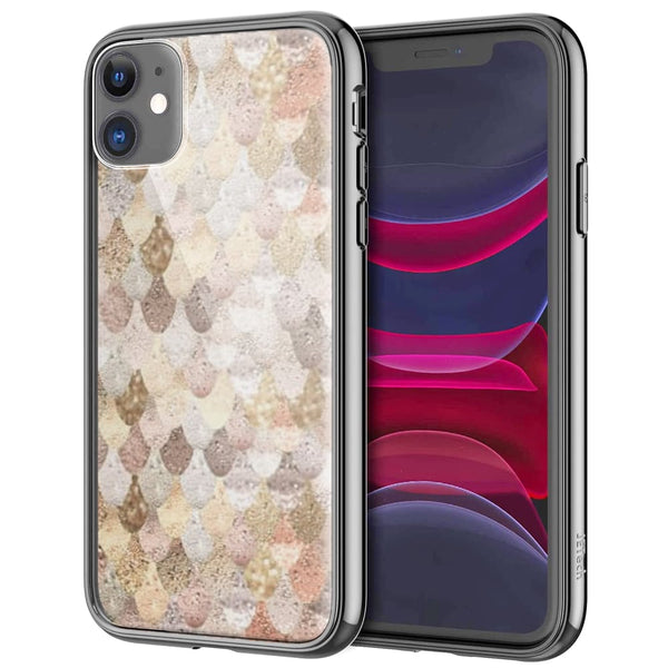 Coque Mermaid Gold pour iPhone 12, iPhone 12 MAX, iPhone 12 PRO, iPhone 12 PRO MAX