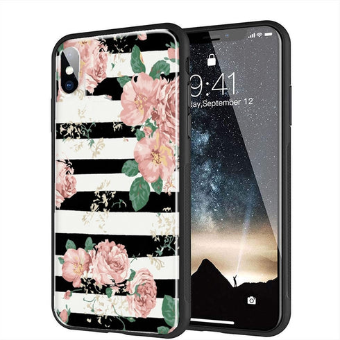 Coque renforcée Roses Roses pour téléphones iPhone, Samsung, Huawei